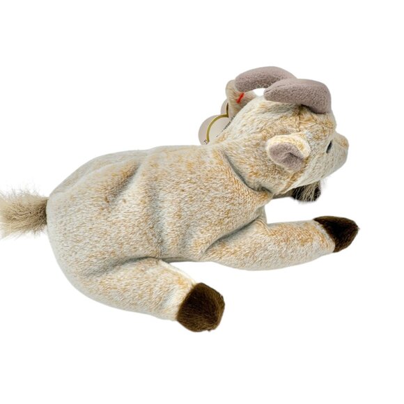 Ty Beanie Babies Goatee The Goat Plush Toy Collectible 1998 With Tags Intact - Picture 3 of 7